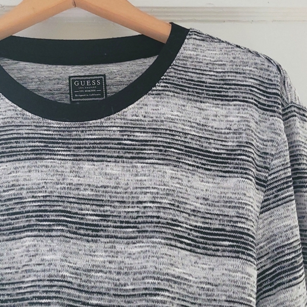 Guess Long Sleeve Striped Shirt